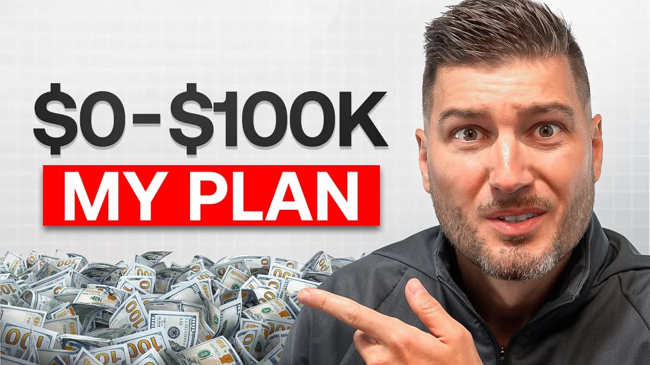 How I'd Go From $0 to $100,000 (If I Had to Start Over)
