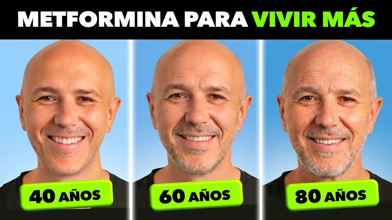 ¡Este Medicamento Te Hace VIVIR MÁS! La METFORMINA Te Da LONGEVIDAD Y Mucho Más