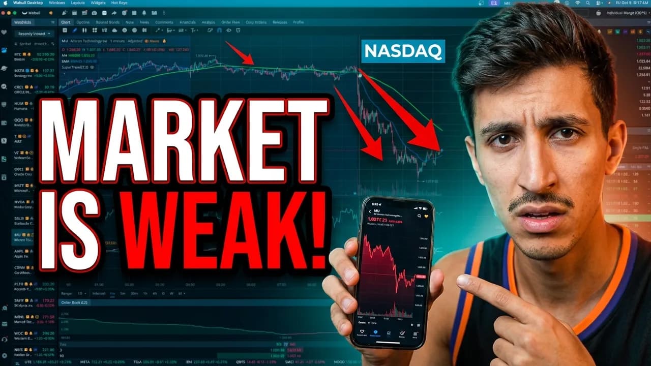 WHY IS THE MARKET SO WEAK TODAY?!