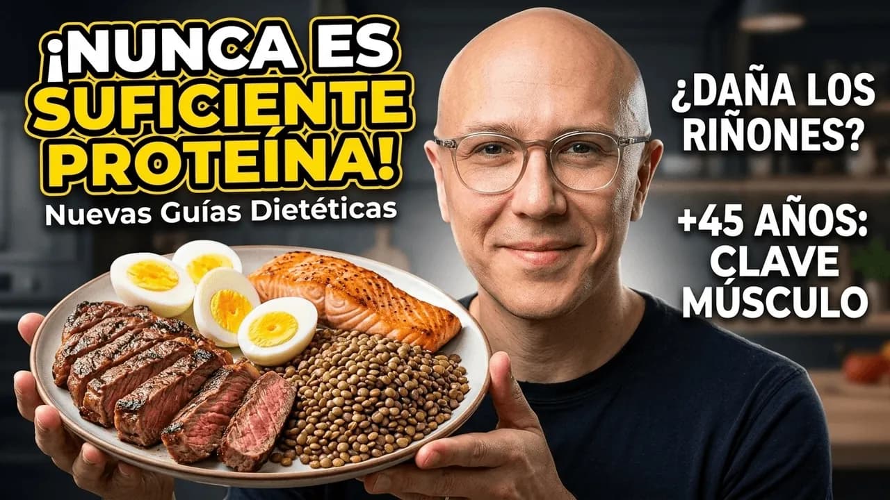 Estas Comiendo La MITAD De La PROTEÍNA Que Necesitas Y Es Muy Fácil Cambiarlo