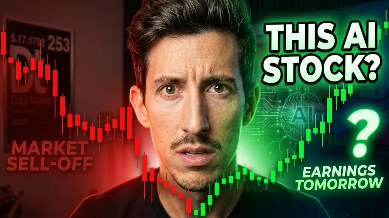 THIS AI STOCK IS ABOUT TO REPORT EARNINGS TOMORROW...