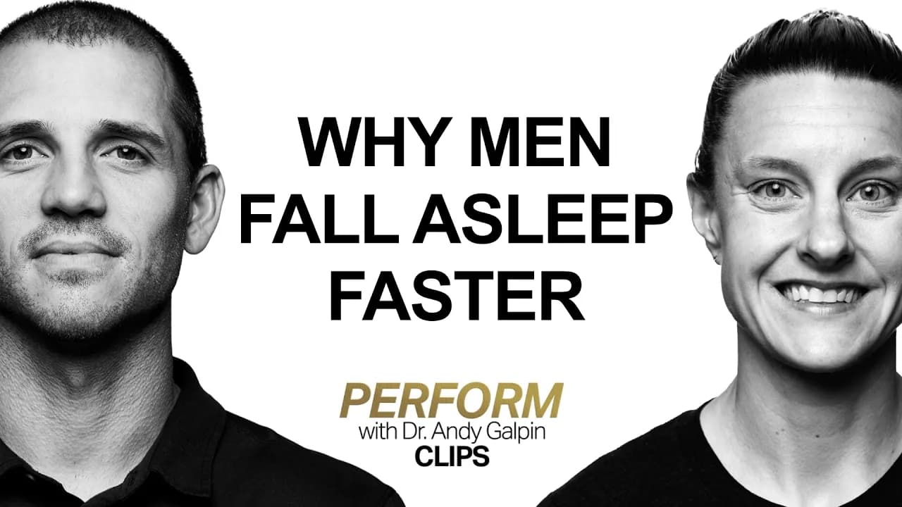 Do Men or Women Need More Sleep? | Dr. Allison Brager & Dr. Andy Galpin