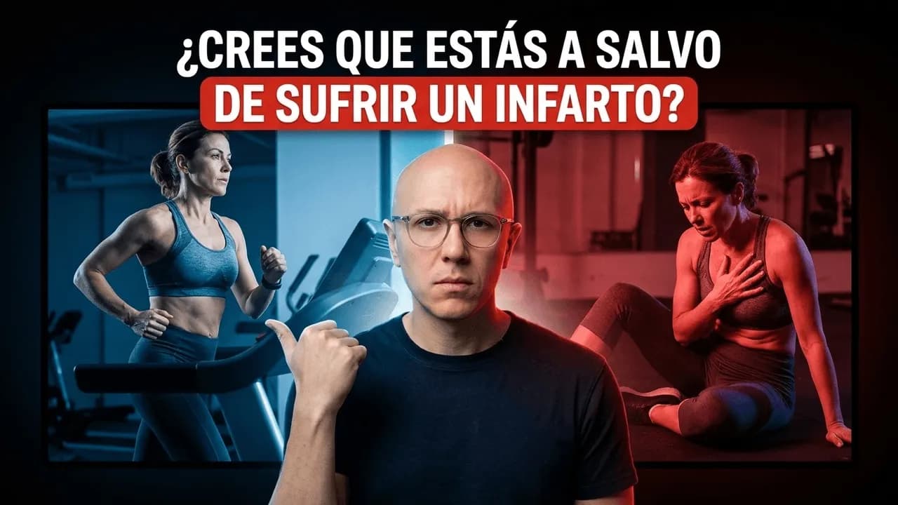 ¡ATENCIÓN! ¿Crees Que Estás A Salvo Del Infarto Porque Haces Ejercicio?