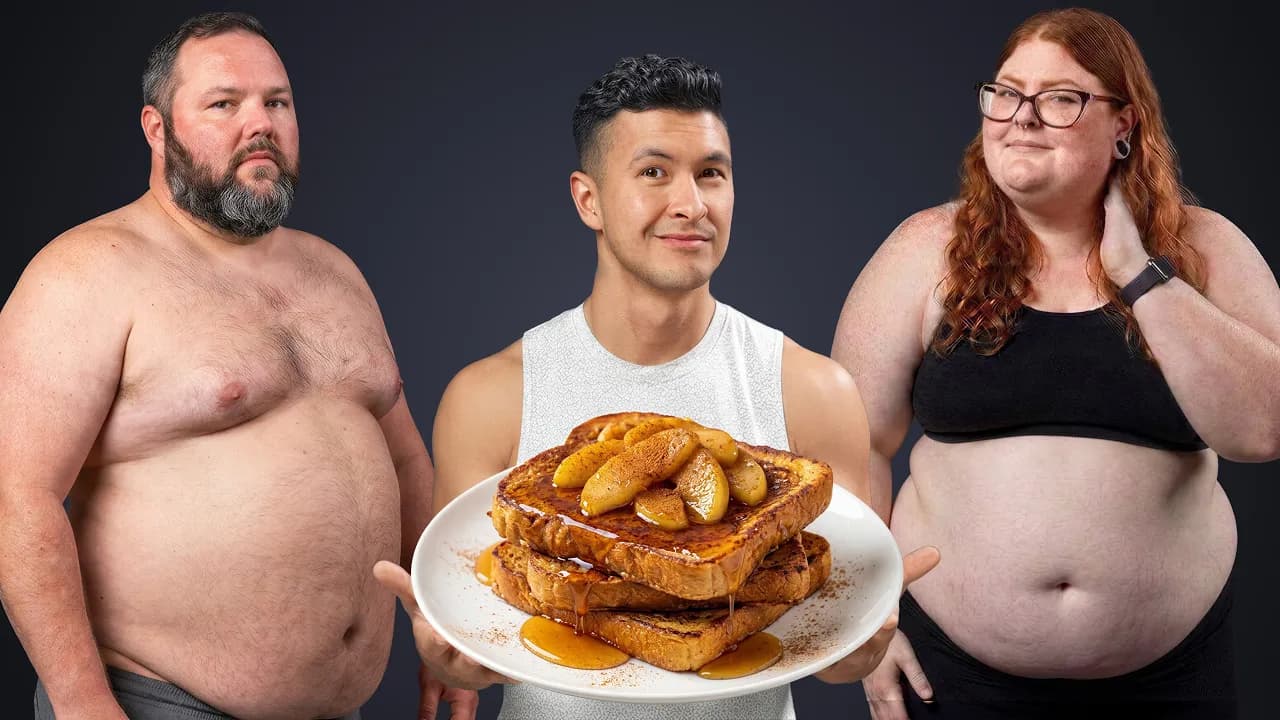 160 lbs vs 700 lbs Diet Swap