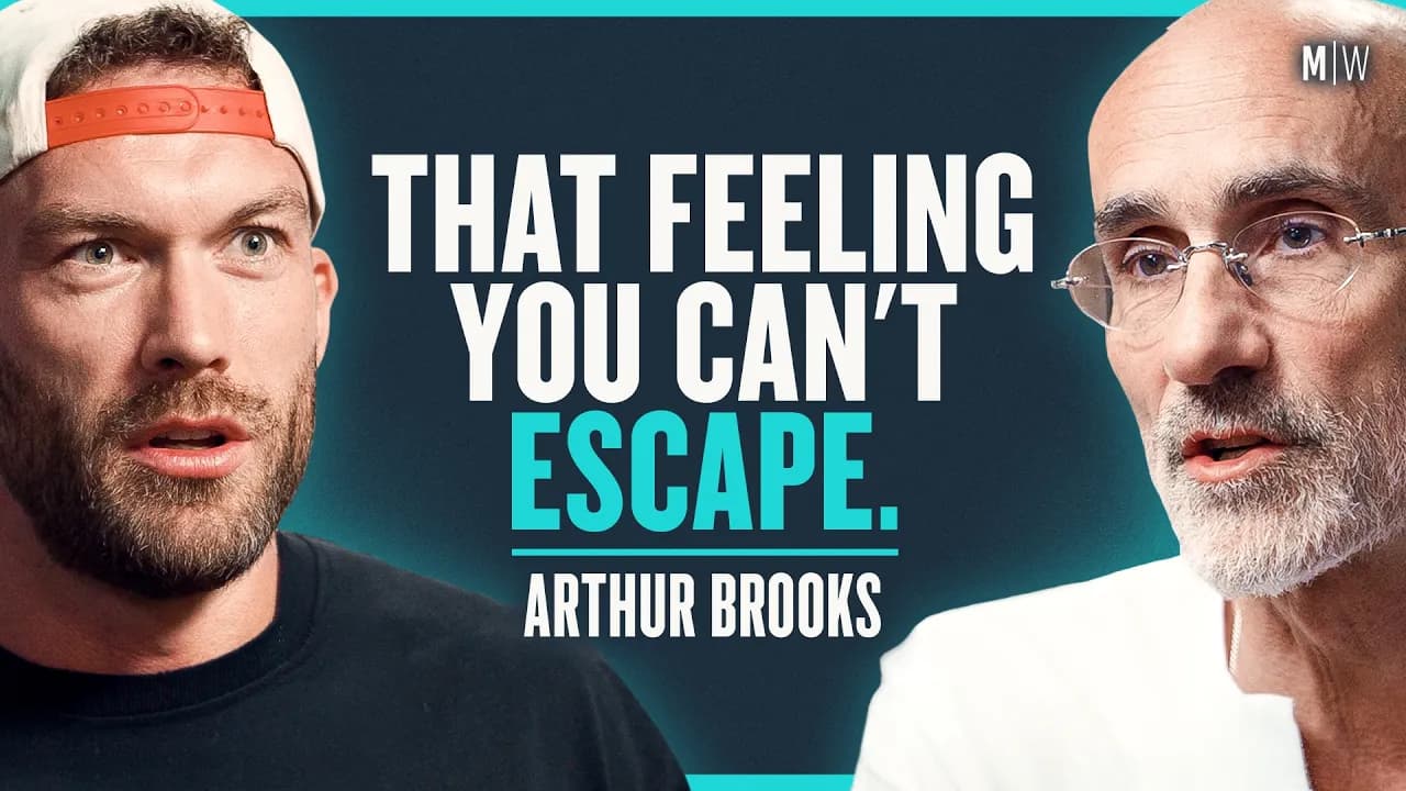 Harvard Professor: Why Nothing Feels Real Anymore - Arthur Brooks