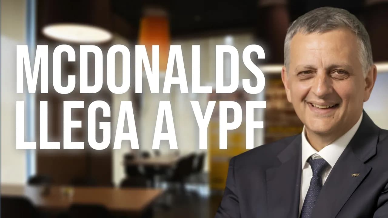 Horacio Marin: "YPF acordó con McDonald's y subimos 50% las ventas de hamburguesas"