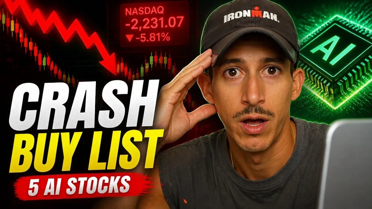TOP 5 AI STOCKS TO BUY AFTER THE CRASH!