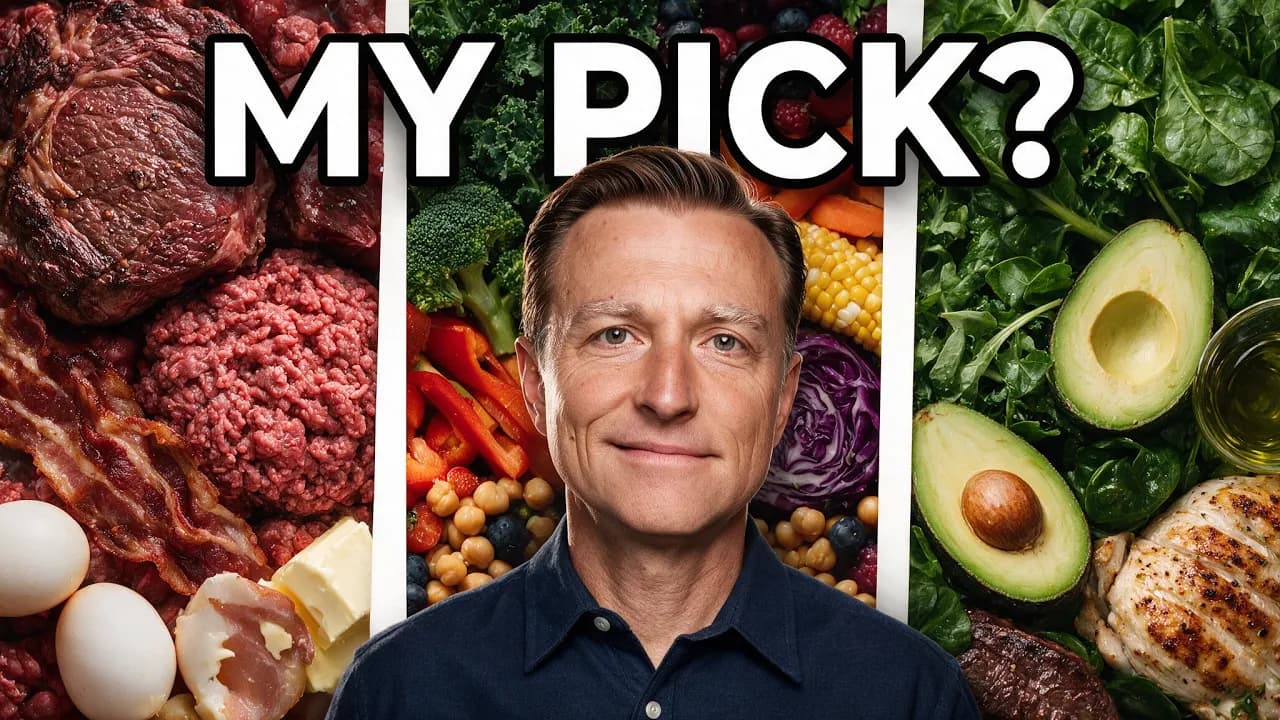 I Asked Dr. Berg: Keto, Carnivore or Vegan?