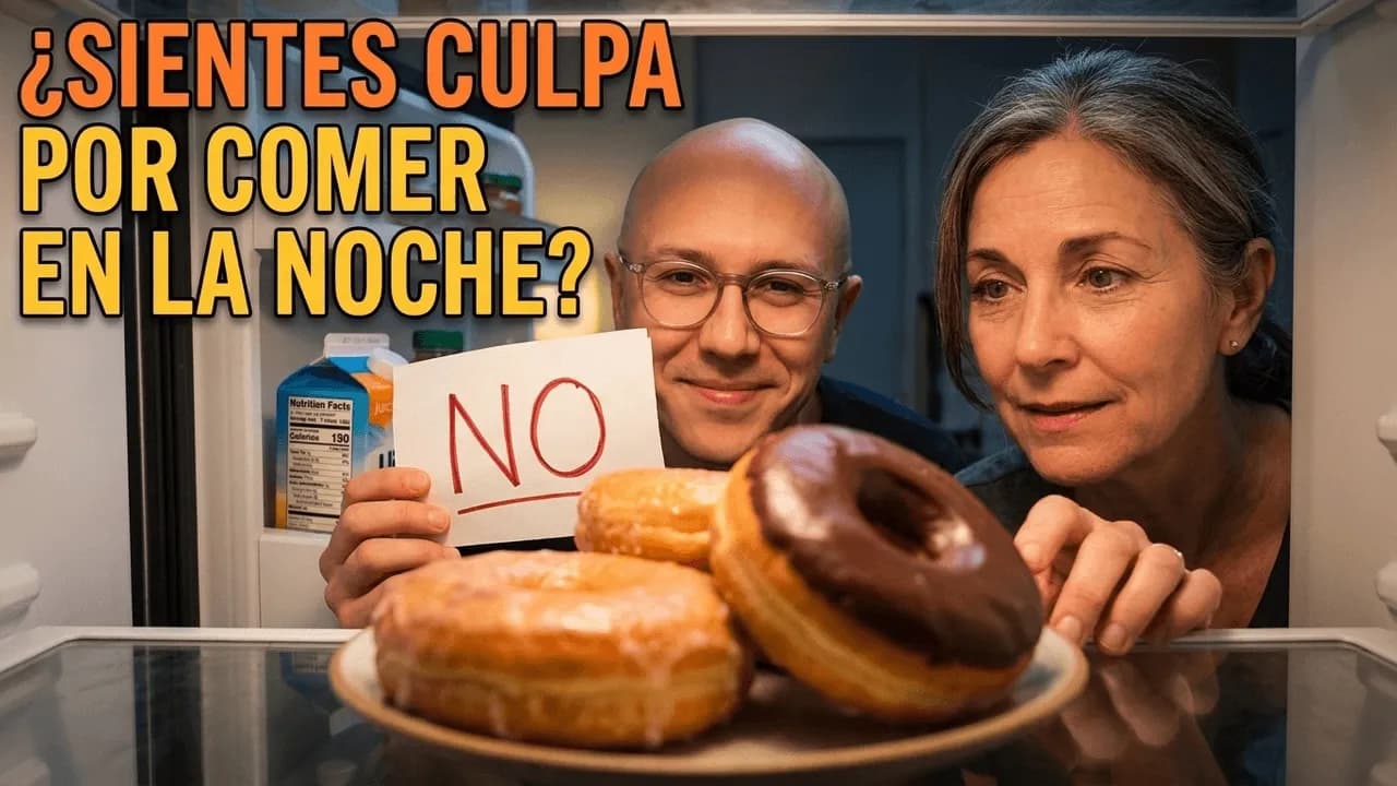 ¿Sientes CULPA Por Comer En La Noche? 5 Pasos Para No Volver A Hacerlo