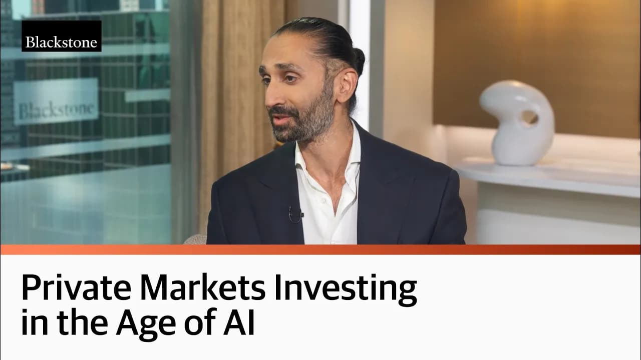 The Future of Private Markets in the Age of AI | Blackstone