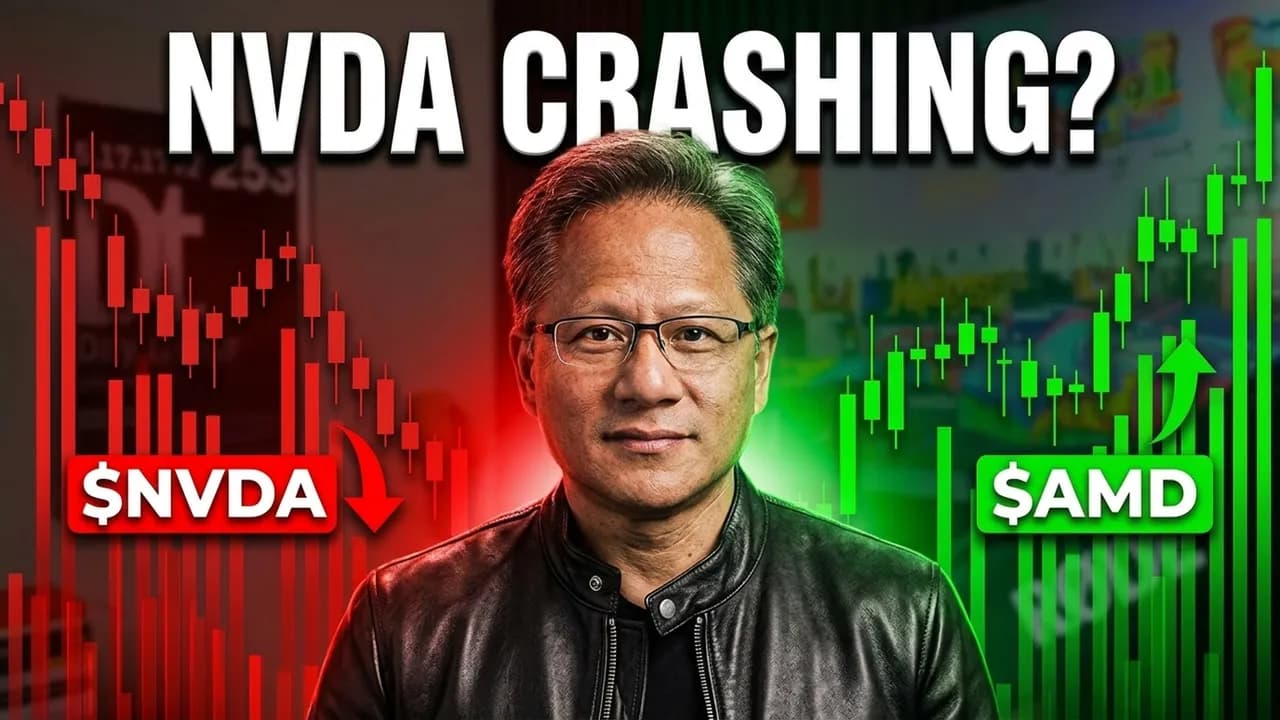 WHY IS $NVDA CRASHING WHILE $AMD SKYROCKETS?!?