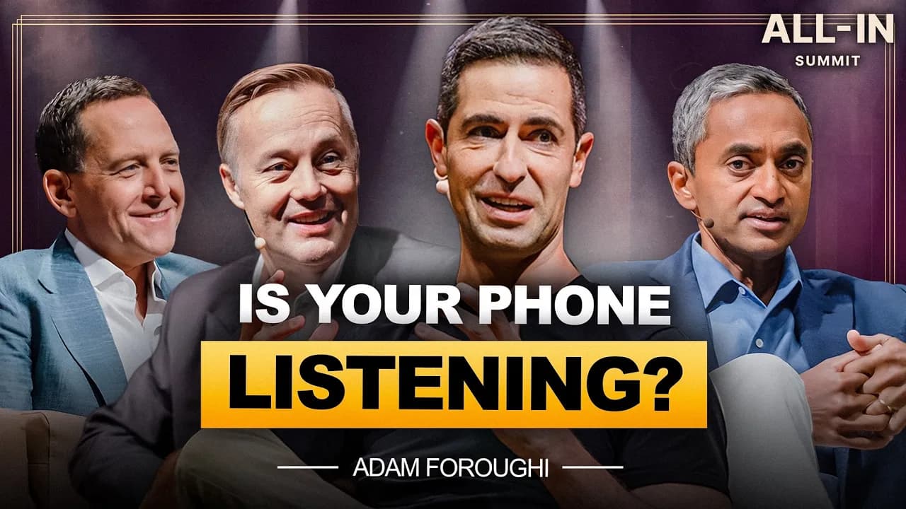 Adam Foroughi, Applovin CEO: Surviving a 92% Drawdown, Ads as ML 1.0 & the $50B Game Ad Market