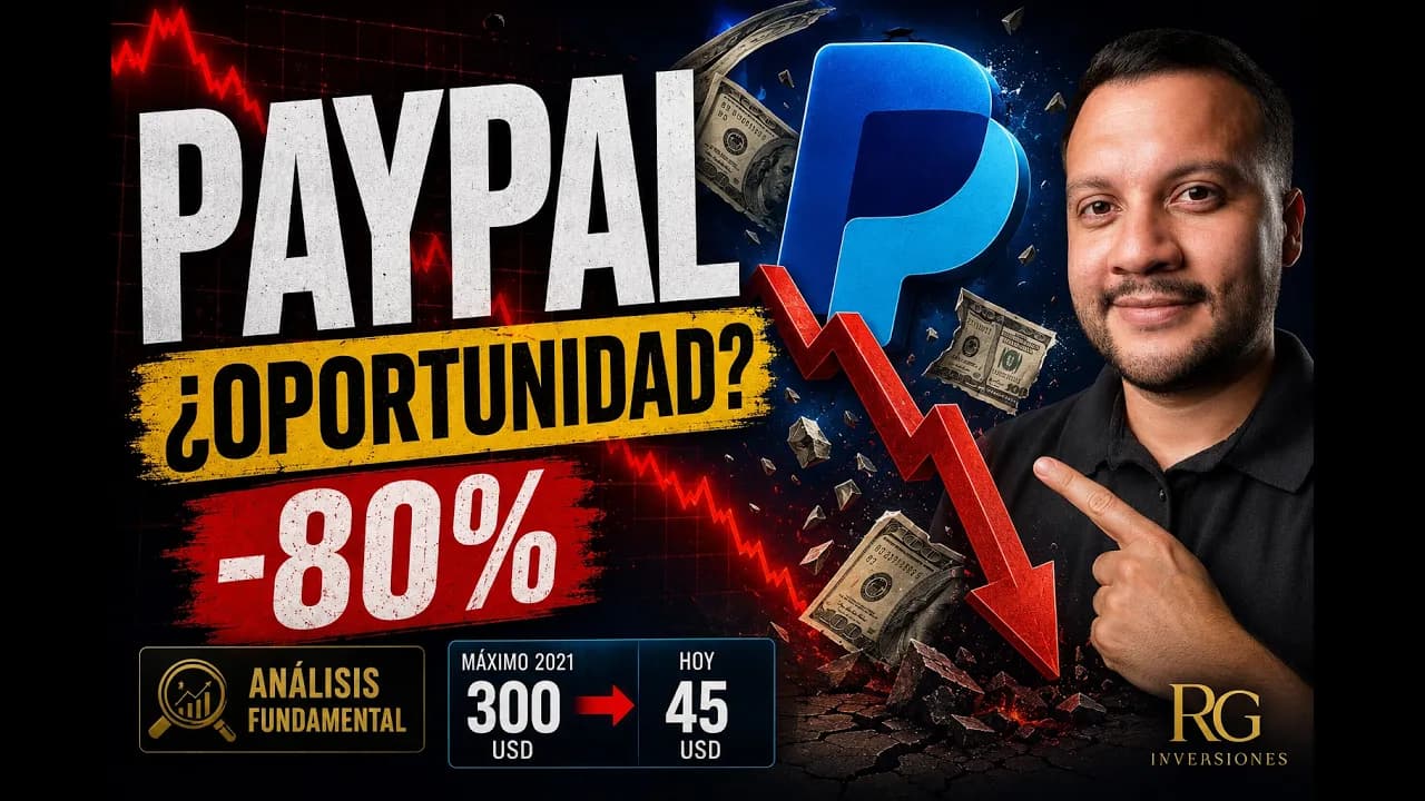💵 PAYPAL ¿Oportunidad histórica o valor destruido? 🔥🔥 Análisis Fundamental 📚