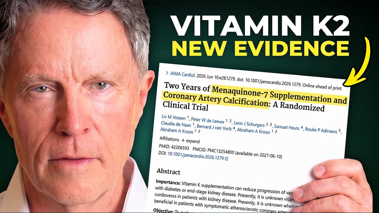 This Changes Everything About Vitamin K2 & Clogged Arteries (New Study)