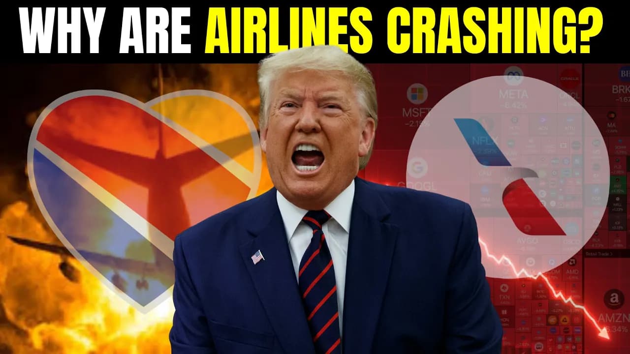 Explained: WHY ARE AIRLINE STOCKS CRASHING RIGHT NOW?!?