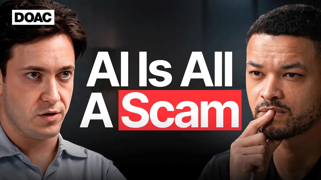 The Man Who Calls BS On AI: They’re LYING About AI, 2027 Is When It All Breaks! | Ed Zitron