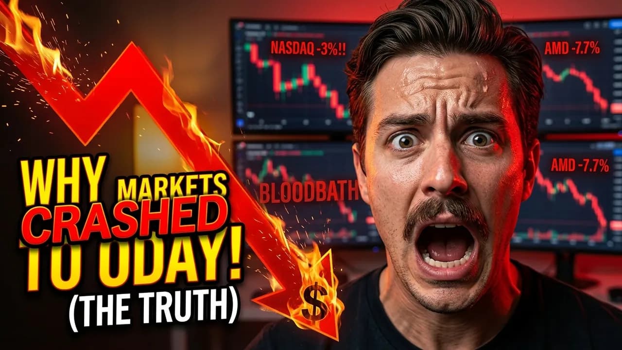 WHY ARE MARKETS CRASHING TODAY?