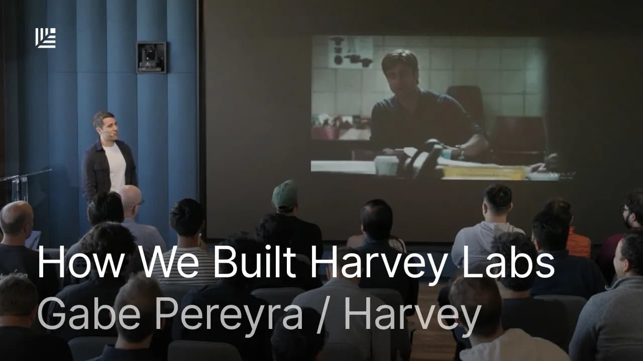 How Harvey Built a Research Lab on a Budget | Gabe Pereyra