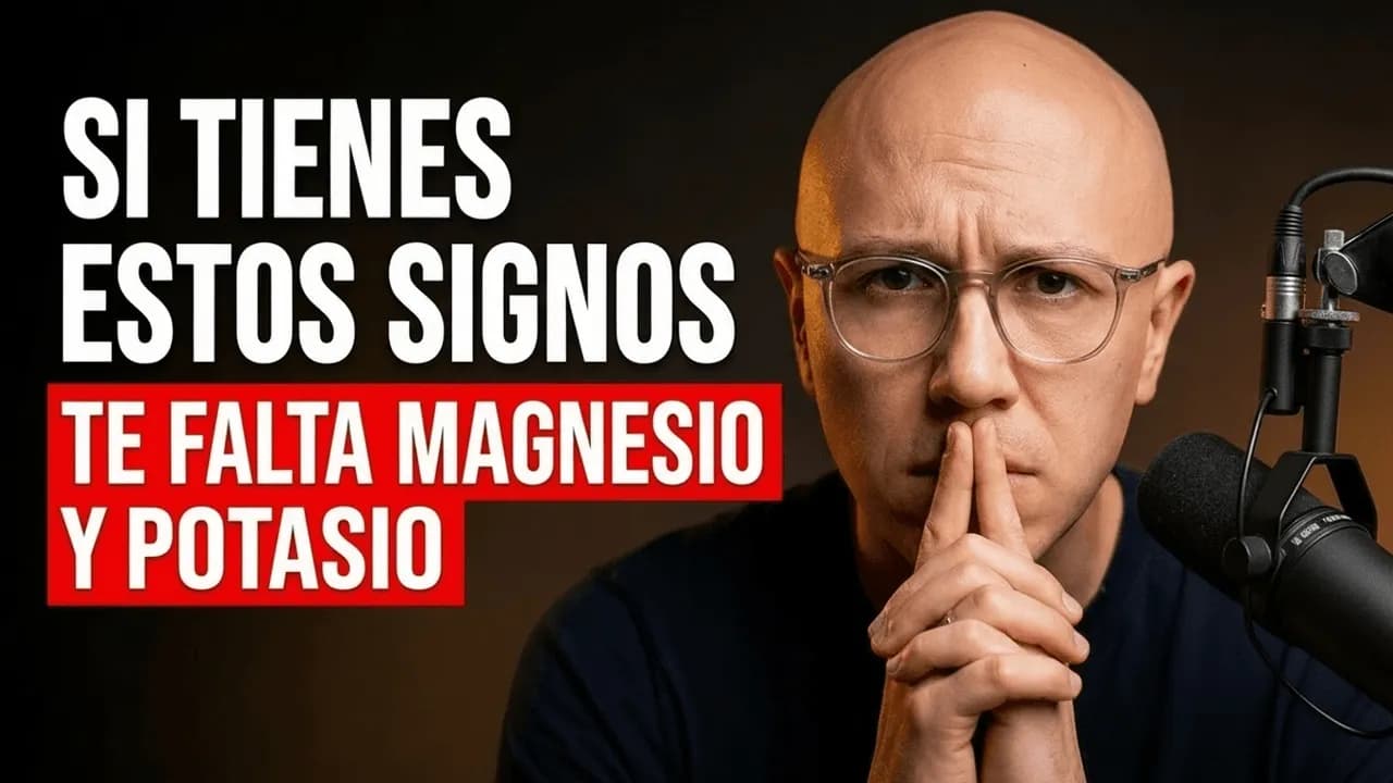 95% De Las Personas Les Falta Magnesio, Potasio Y Tienen Estos Síntomas (Están En Peligro)