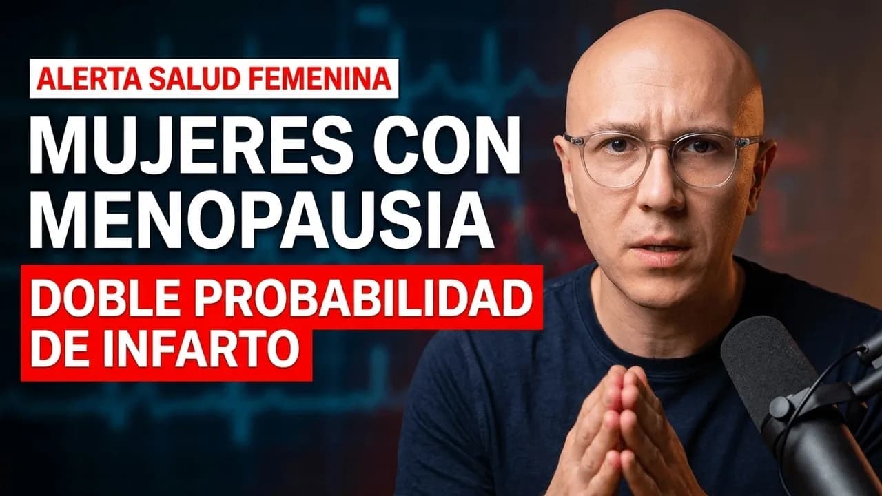 ¡ATENCIÓN! Mujeres Tienen Más INFARTOS Y Si Tienen MENOPAUSIA Aumentan Las POSIBILIDADES