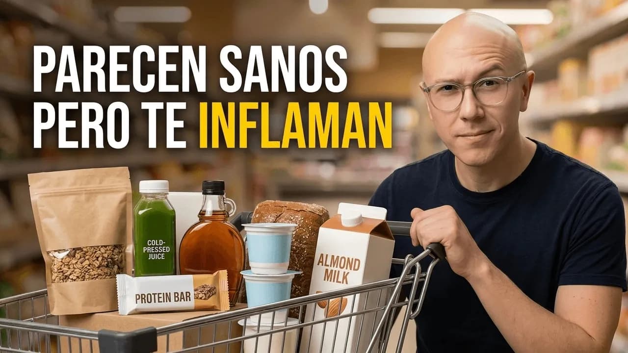 Inflamación crónica, lo que tu comida sana no te dice