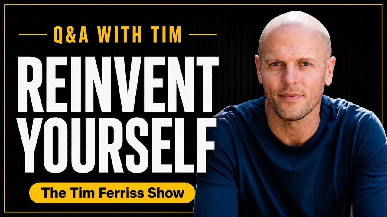 Q&A with Tim — The Art of Male Friendship, Reinvention in The Age of AI, & More