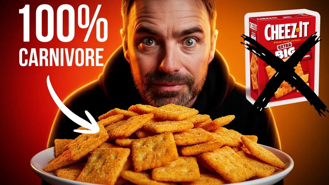 I Made 100% Carnivore Cheez-Its (I CANT STOP EATING THEM!)