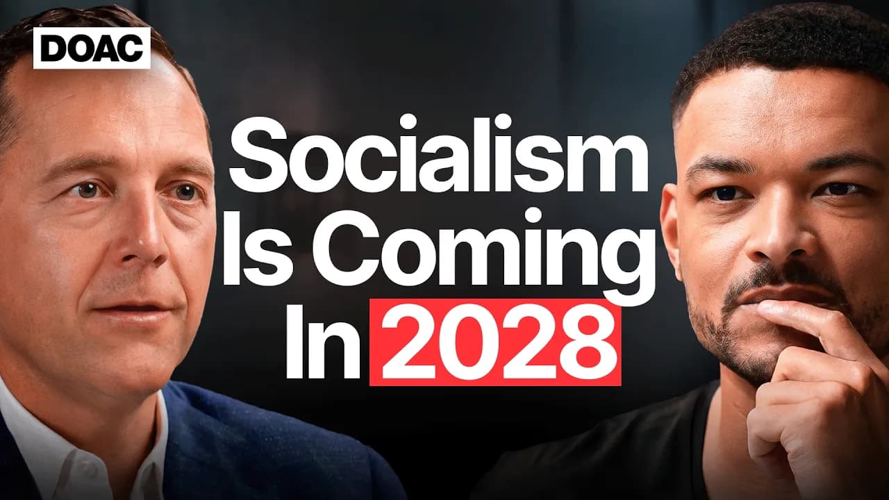 Top White House Advisor: The US Empire Is Declining And Socialism Is Coming Next! | David Friedberg