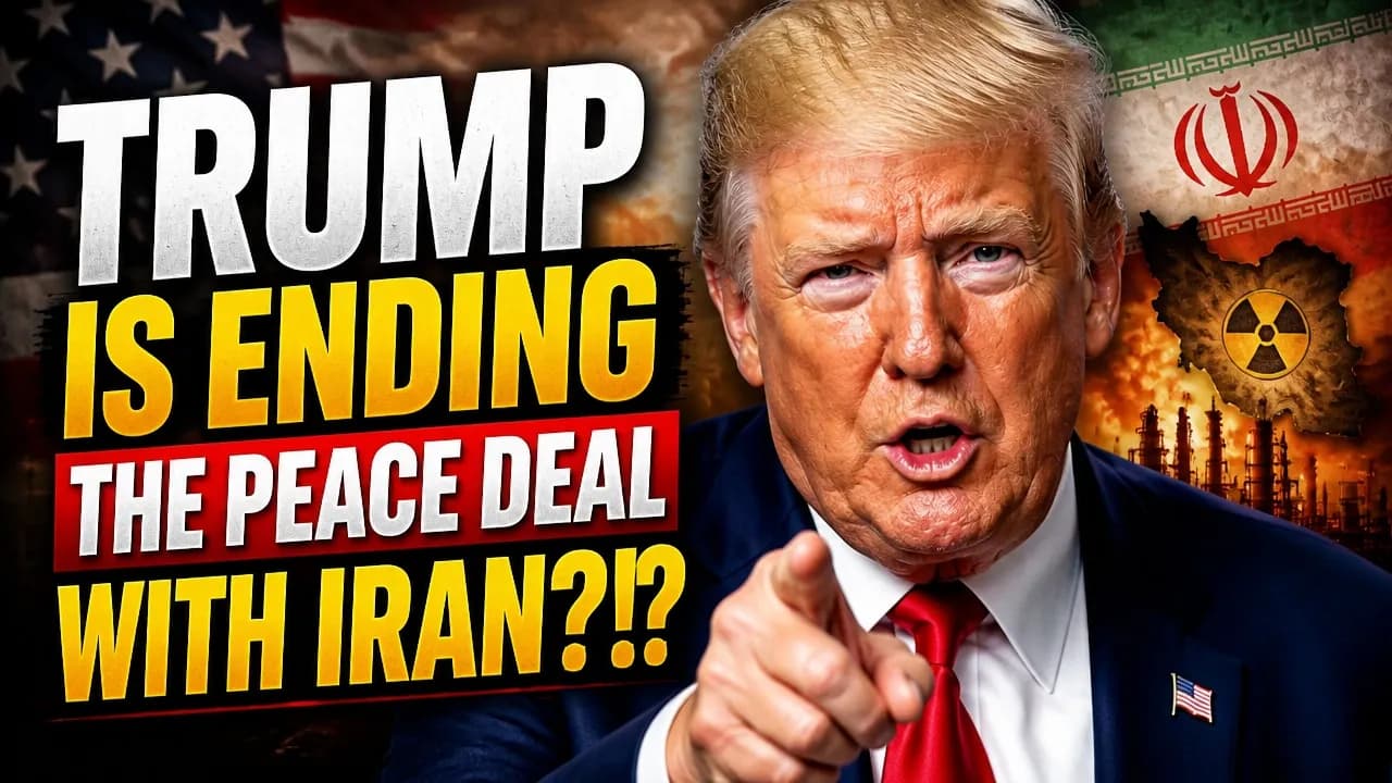 ALERT: Trump Is Ending The Peace Deal With Iran?!?