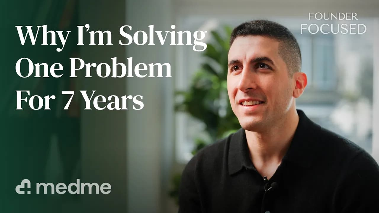 U.S. Presidents Failed to Solve This, But I Can't Quit. | MedMe Health, Purya Sarmadi