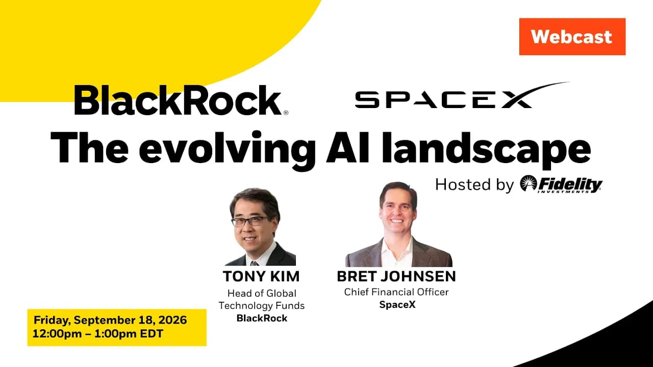 The Evolving AI Landscape: A Conversation between SpaceX CFO Bret Johnsen and BlackRock's Tony Kim
