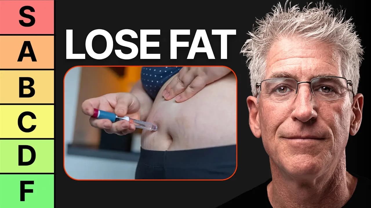 Doctor Ranks Every Way to Lose Visceral Fat (TIER LIST)