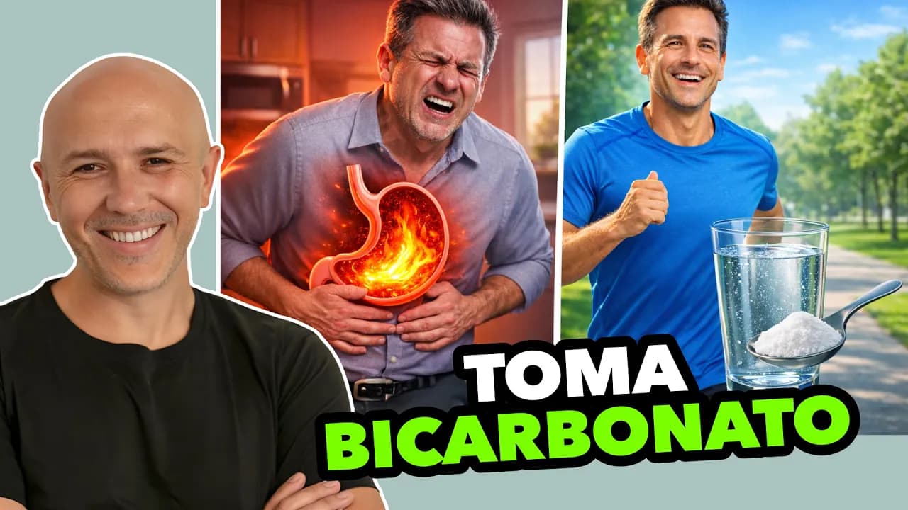 Una CUCHARADA En Agua De BICARBONATO (Pero Solo Si Haces ESTO) | Es PELIGROSO Hacerlo Mal