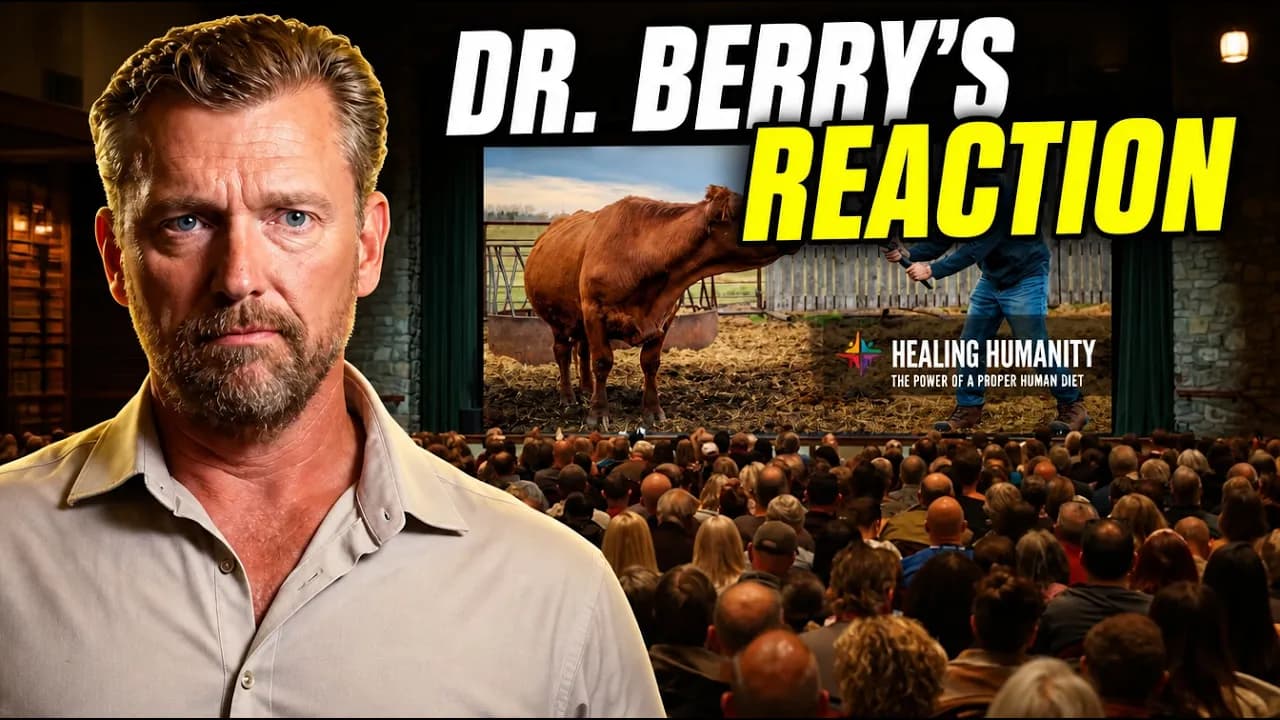 Dr. Berry Reacts to Our Documentary, Healing Humanity In Front of 1,000 People
