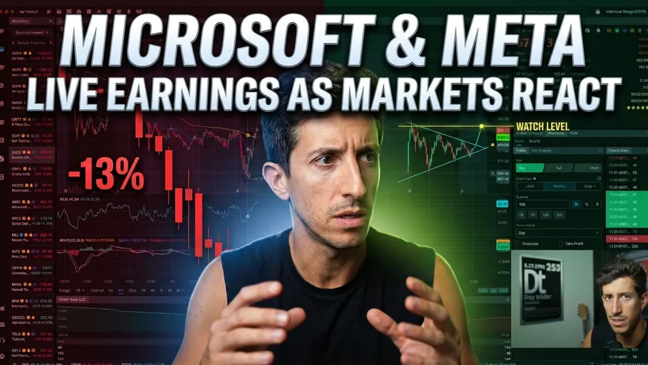 LIVE: MICROSOFT & META 2026 EARNINGS REPORT