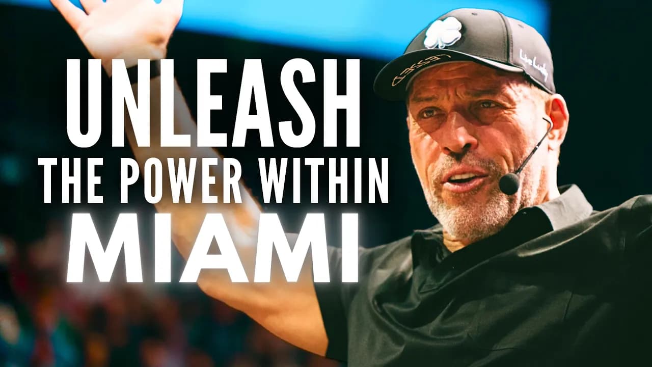 Join Tony Robbins LIVE at 'Unleash the Power Within' (Nov 5–8)
