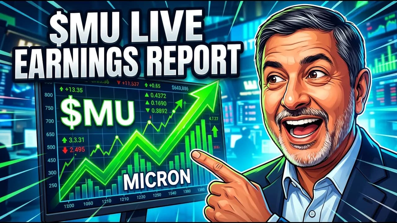 LIVE: MICRON TECHNOLOGY $MU EARNINGS REPORT 2026