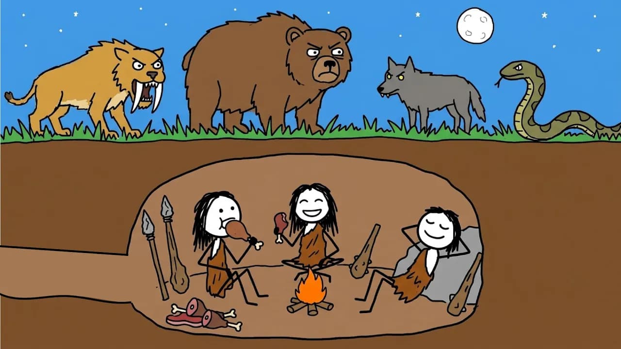 The CRAZIEST Survival Methods Ancient Humans Used Against Predators