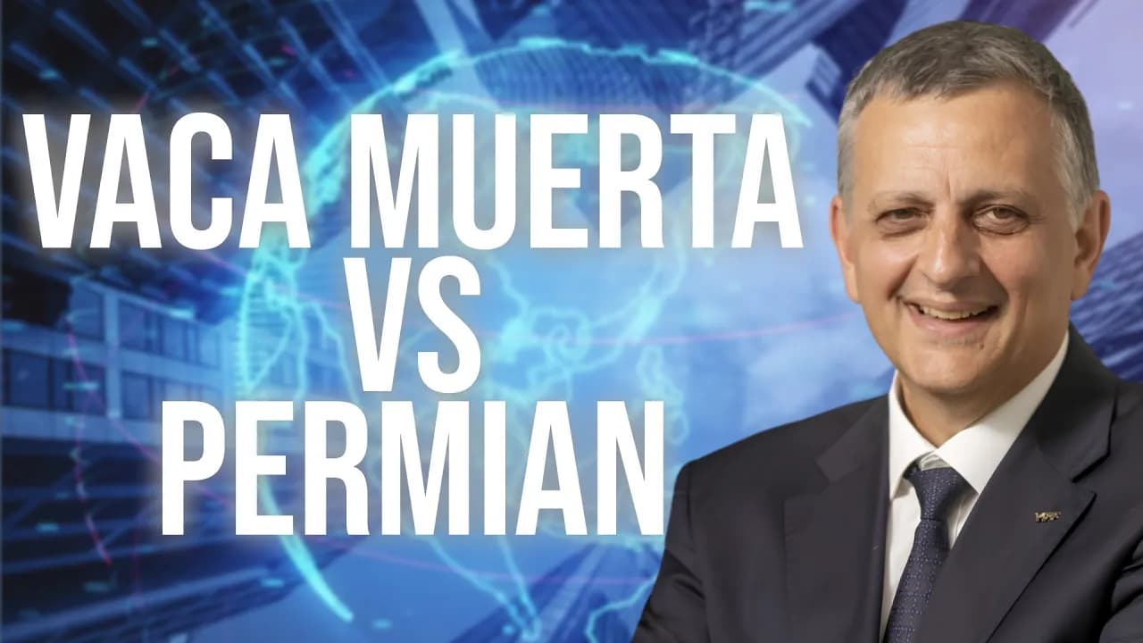 Horacio Marín: Por qué Vaca Muerta ya compite de igual a igual con EE.UU