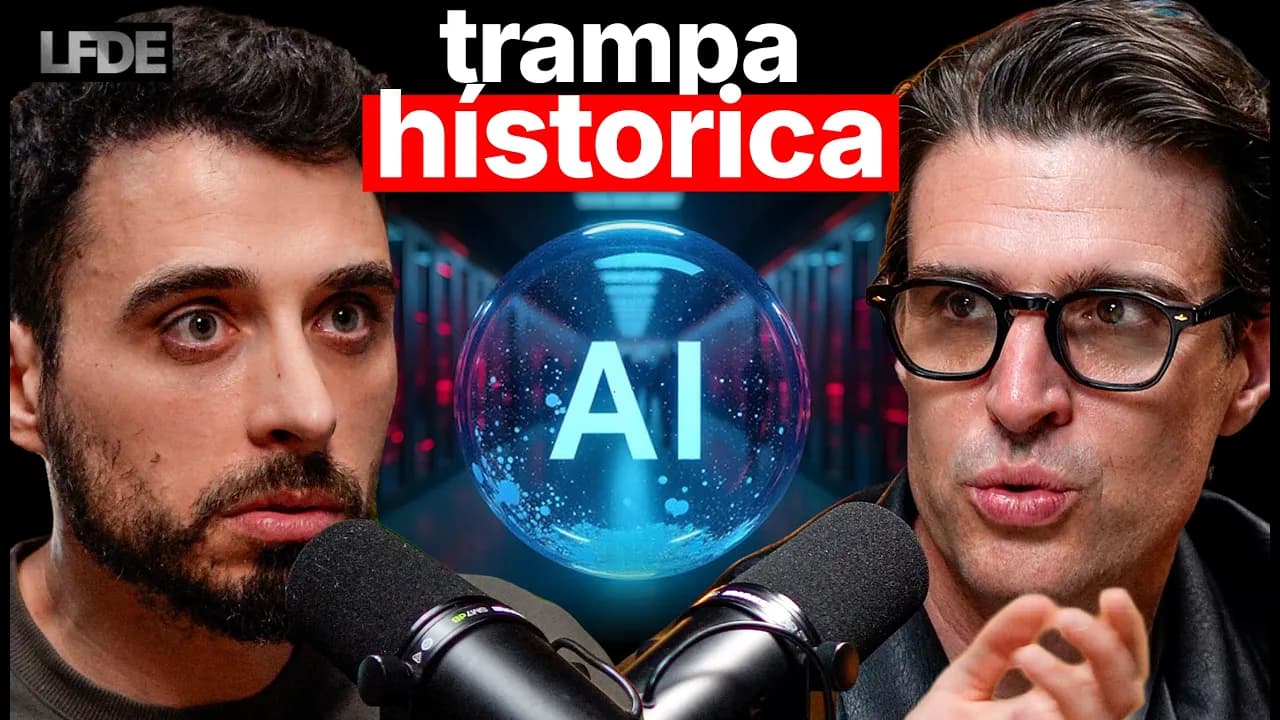 ¿Cuándo Explota la Burbuja de la IA y Qué Pasa Cuando lo Hace? (La pizarra de Andrés)