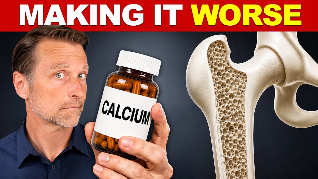 Osteoporosis Isn't a Calcium Deficiency (Doctors Get This Wrong)