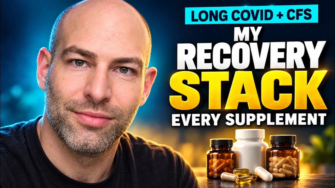 Every supplement I take for long COVID and CFS recovery