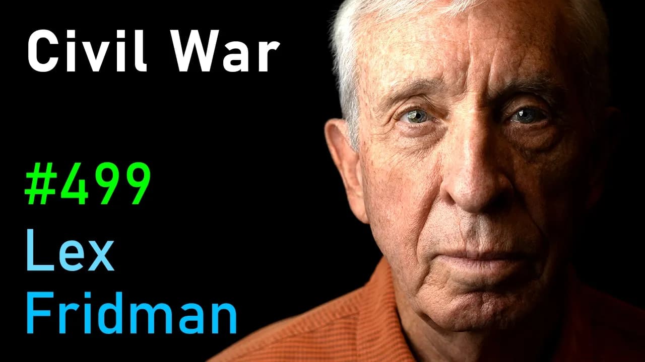 Gary Gallagher: American Civil War, Slavery, Lincoln, Grant & Lee | Lex Fridman Podcast #499