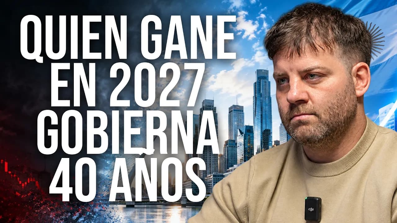 Julian Yosovitch: "La Argentina que viene si gana Milei"