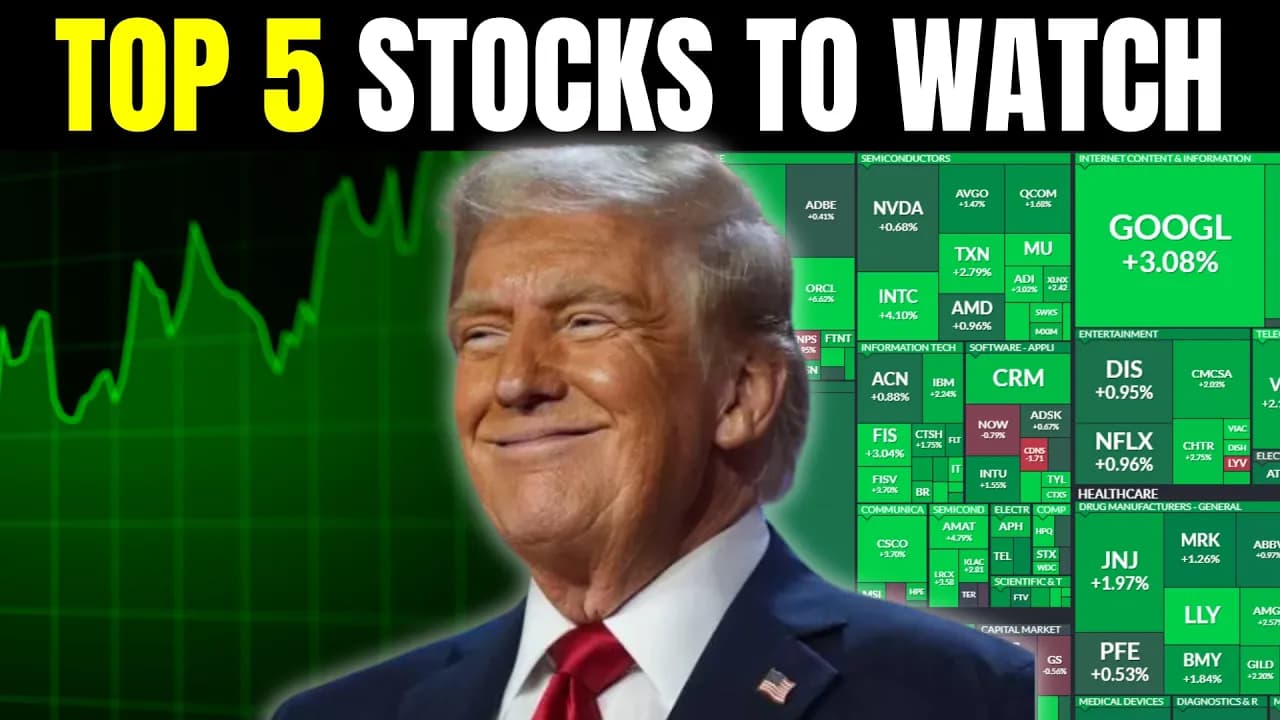 TOP 5 STOCKS TO WATCH BEFORE MARKETS OPEN!
