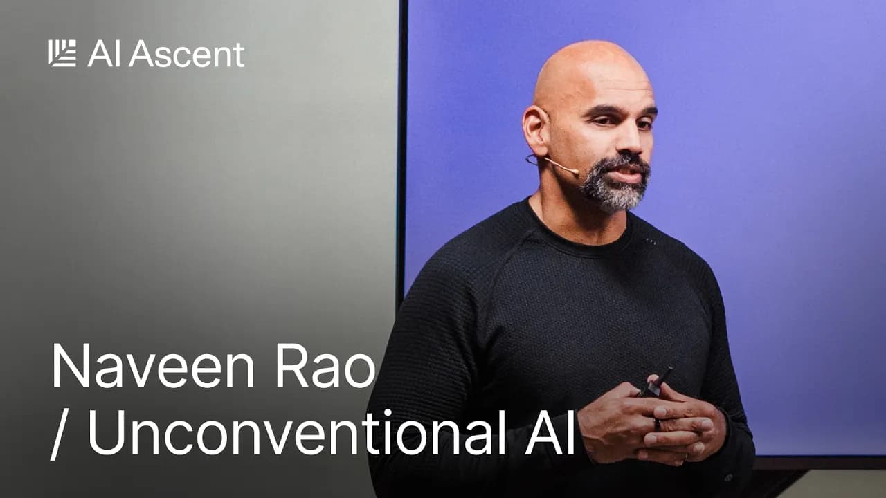 Rebuilding the Computer for the AI Age: Unconventional AI's Naveen Rao