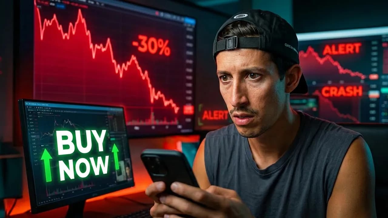 ALERT: BUYING THIS STOCK AS MARKETS CRASH TODAY!
