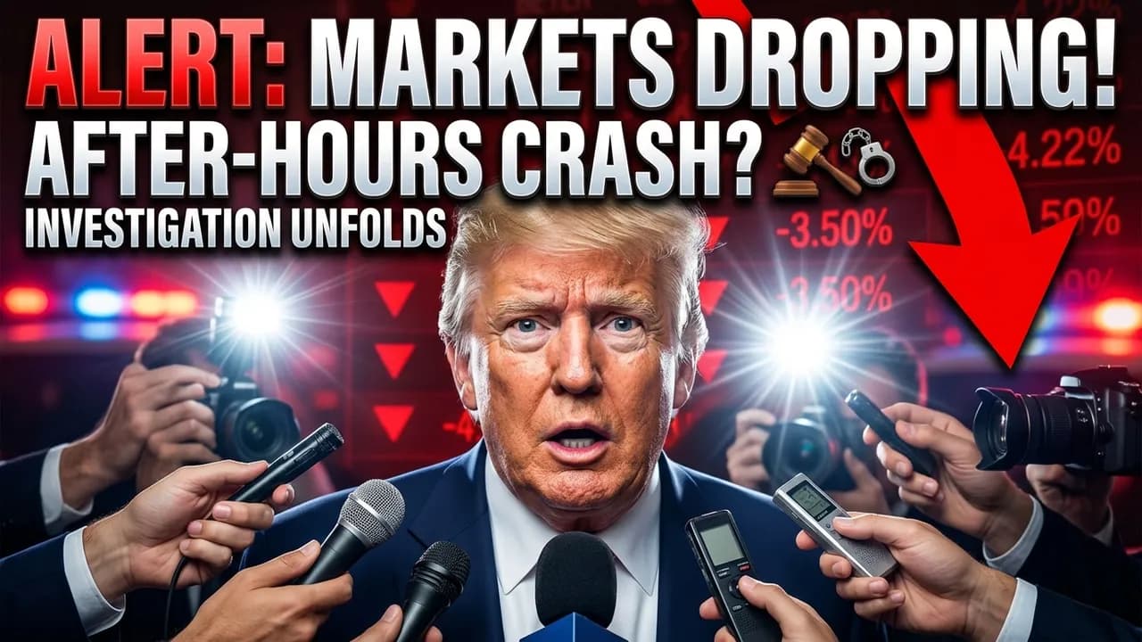 ALERT: SEC CALLED TO INVESTIGATE TRUMP FOR MARKET MANIPULATION...