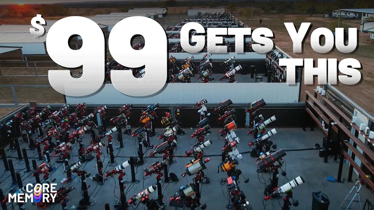 The Great Texan Telescope Ranch: Rent The Skies For $99