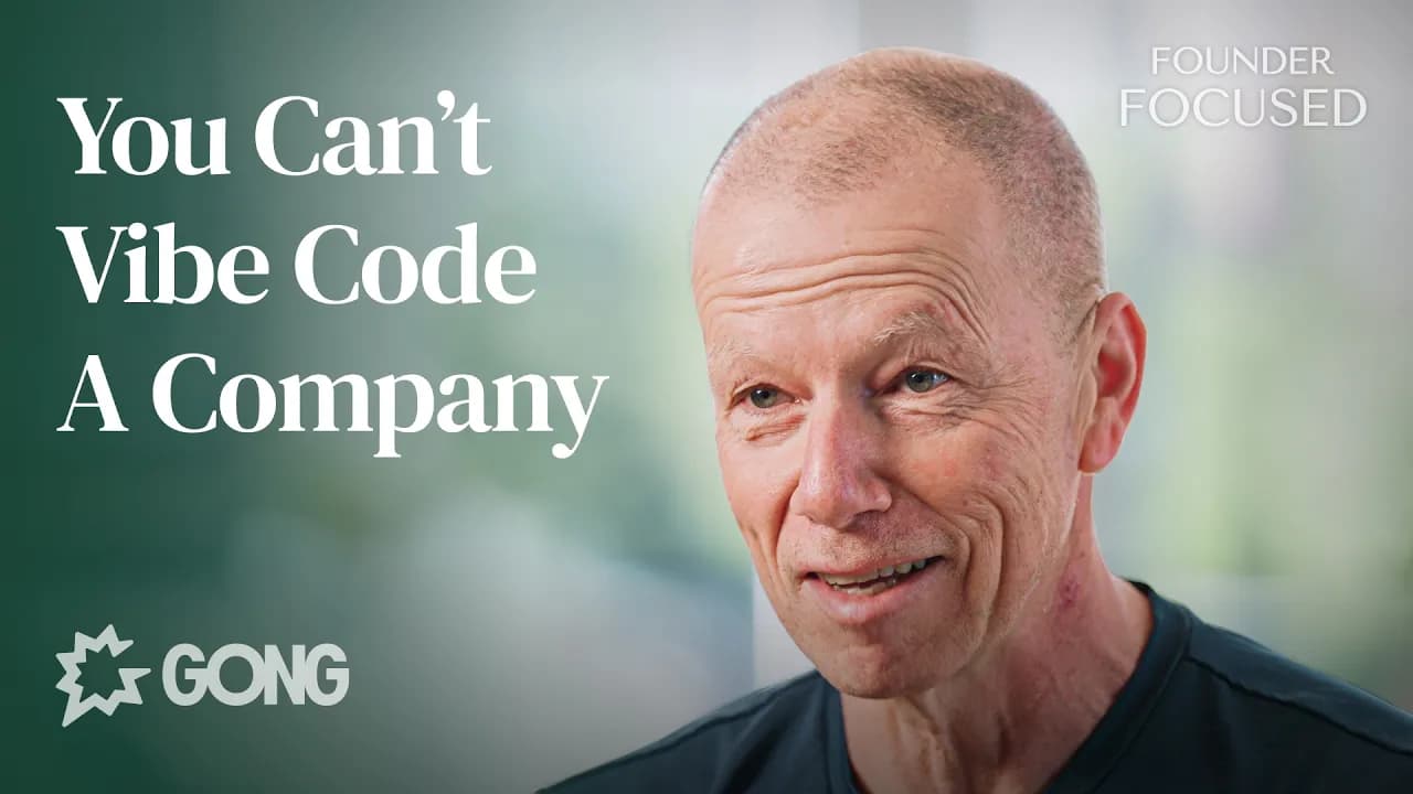 Gong CEO on How to Pick the Right Market in the AI Era | Amit Bendov